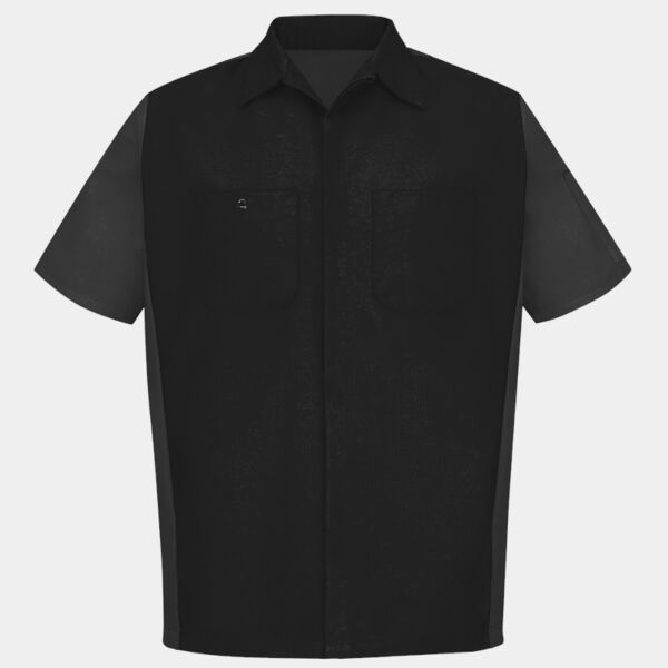 RED KAP® SHORT SLEEVE WOVEN CREW SHIRT Thumbnail