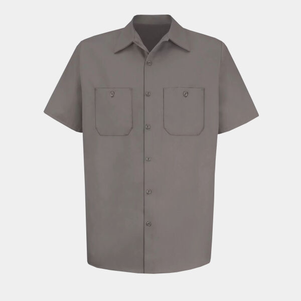 RED KAP® SHORT SLEEVE WRINKLE RESISTANT COTTON SHIRT Thumbnail
