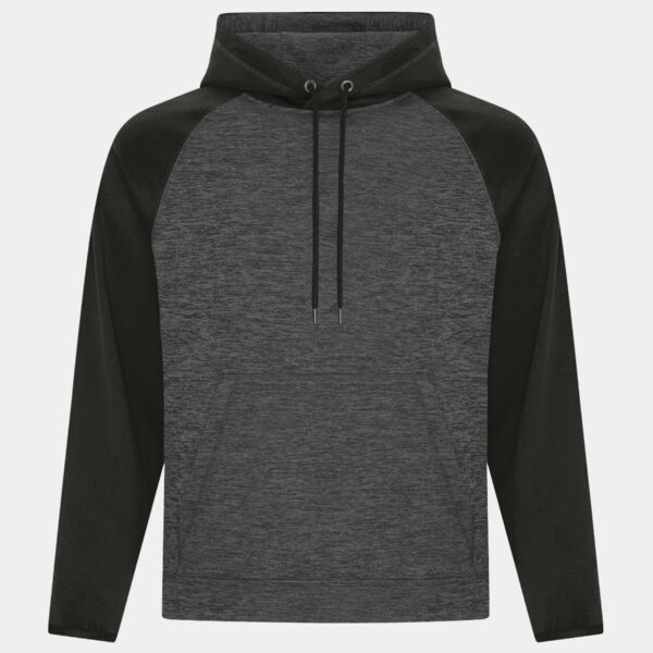 ATC™ DYNAMIC HEATHER FLEECE TWO TONE HOODED SWEATSHIRT Thumbnail