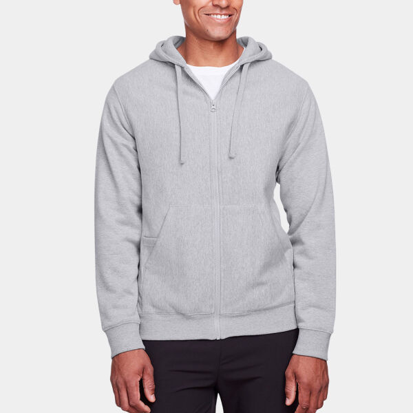 Team 365 Men's Zone HydroSport™ Heavyweight Full-Zip Hooded Sweatshirt Thumbnail