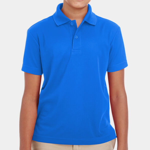 Core 365 Youth Origin Performance Piqué Polo Thumbnail