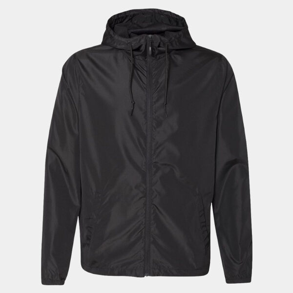 Independent Trading Co. Men's Lightweight Windbreaker Full-Zip Jacket Thumbnail