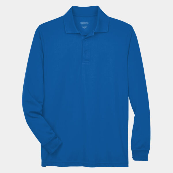 CORE365 Men's Pinnacle Performance Long Sleeve Piqué Polo Thumbnail