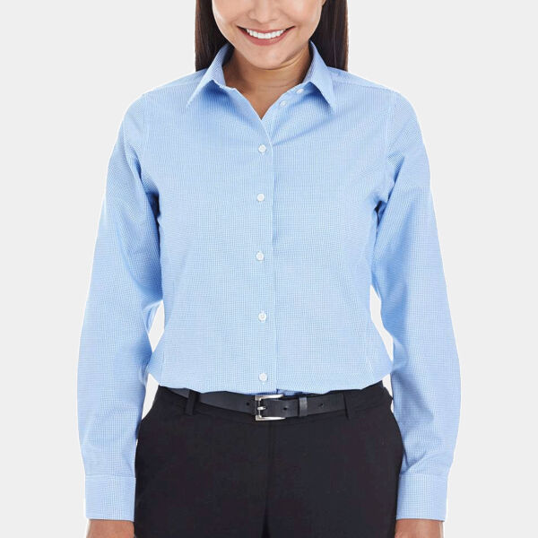 Devon & Jones Women's Crown Collection® Royal Dobby Woven Dress Shirt Thumbnail